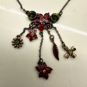 Pilgrim Danish Design Flower Necklacee